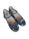 Туфли голубые с вышивкой | 6503686 | фото 3