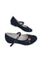 Туфлі чорно-сині із принтом | 6503687 | фото 2