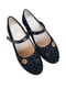 Туфли черно-синие с принтом | 6503687 | фото 3