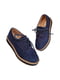 Туфлі сині із декором | 6504543 | фото 2