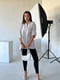 Блуза-туніка біла із дизайнерською вишивкою “Тигр” | 6505295 | фото 2