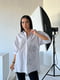 Блуза-туніка біла із дизайнерською вишивкою “Тигр” | 6505295 | фото 5