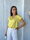 Блуза жовта | 6505296 | фото 3