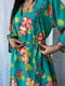 Сукня зелена у квітковий принт | 6505310 | фото 3