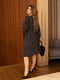 Платье А-силуэта черное в горошек | 6505847 | фото 2