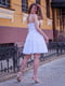Сукня А-силуету біла з мереживом | 6506033 | фото 5
