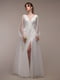 Весільна сукня в підлогу білого кольору | 6506066 | фото 3