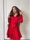 Шелковое платье красного цвета | 6506201 | фото 2
