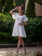 Платье А-силуэта белое | 6506221 | фото 3