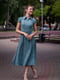 Сукня бірюзового кольору в горох | 6506227 | фото 3