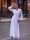 Платье белое с перфорацией | 6506234 | фото 6
