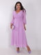 Платье лавандового цвета шифоновое | 6506261