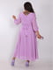 Платье лавандового цвета шифоновое | 6506261 | фото 2