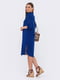 Лляна синя сукня-сорочка | 6506276 | фото 3