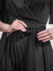 Платье вечернее черное шелковое | 6506278 | фото 5