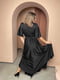 Платье вечернее черное шелковое | 6506278 | фото 4
