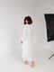 Ошатна сукня-міді білого кольору | 6506291 | фото 2