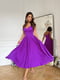 Платье А-силуэта фиолетовое | 6506294 | фото 2