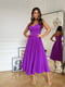 Сукня А-силуету фіолетова | 6506294 | фото 4