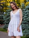 Сукня біла з перфорацією | 6506304 | фото 5