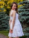 Платье белое с перфорацией | 6506304 | фото 7