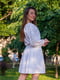 Платье белое с перфорацией | 6506305 | фото 2