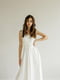 Коктейльное платье белого цвета | 6506311 | фото 4