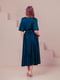 Шовкова вечірня сукня смарагдового кольору | 6506312 | фото 4