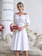 Льняное белое платье | 6506328 | фото 3