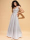Вечернее платье серебристого цвета | 6506339