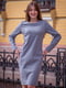 Тепла вовняна сукня сірого кольору | 6506346 | фото 5