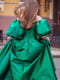 Сукня зелена з рукавами-буфф | 6506354 | фото 6