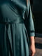 Сукня зелена з рукавом 3/4 | 6506400 | фото 5