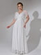 Платье блестящее белое | 6506402 | фото 3