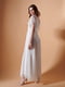 Платье блестящее белое | 6506402 | фото 6