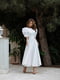 Сукня-міді біла з відкритою спинкою | 6506418 | фото 2