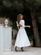 Сукня-міді біла з відкритою спинкою | 6506418 | фото 5