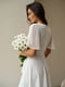 Довга шифонова сукня білого кольору | 6506424 | фото 5