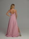 Платье розовое с разрезом | 6506456 | фото 2