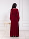 Вечірня шифонова сукня бордового кольору | 6506496 | фото 5