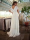 Вечернее блестящее белое платье в пол | 6506503 | фото 6