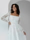 Платье белое кружевное | 6506508 | фото 3