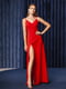 Платье красное с разрезом | 6506538 | фото 3