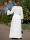 Сукня біла з перфорацією | 6506553 | фото 3