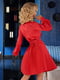 Платье красное шелковое | 6506587 | фото 3