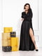 Платье черное блестящее | 6506611