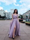 Платье шелковое лилового цвета | 6506616 | фото 2