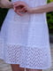 Сукня біла з перфорацією | 6506621 | фото 4