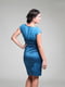 Сукня у діловому стилі бірюзового кольору | 6506648 | фото 3