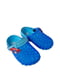 Кроксы синие с принтом | 6503962 | фото 4